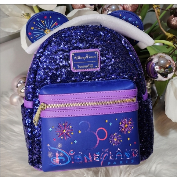 Loungefly Disneyland Paris30th anniversary backpack new
